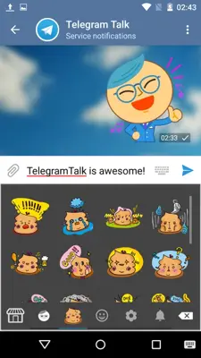 Telegram Talk android App screenshot 3